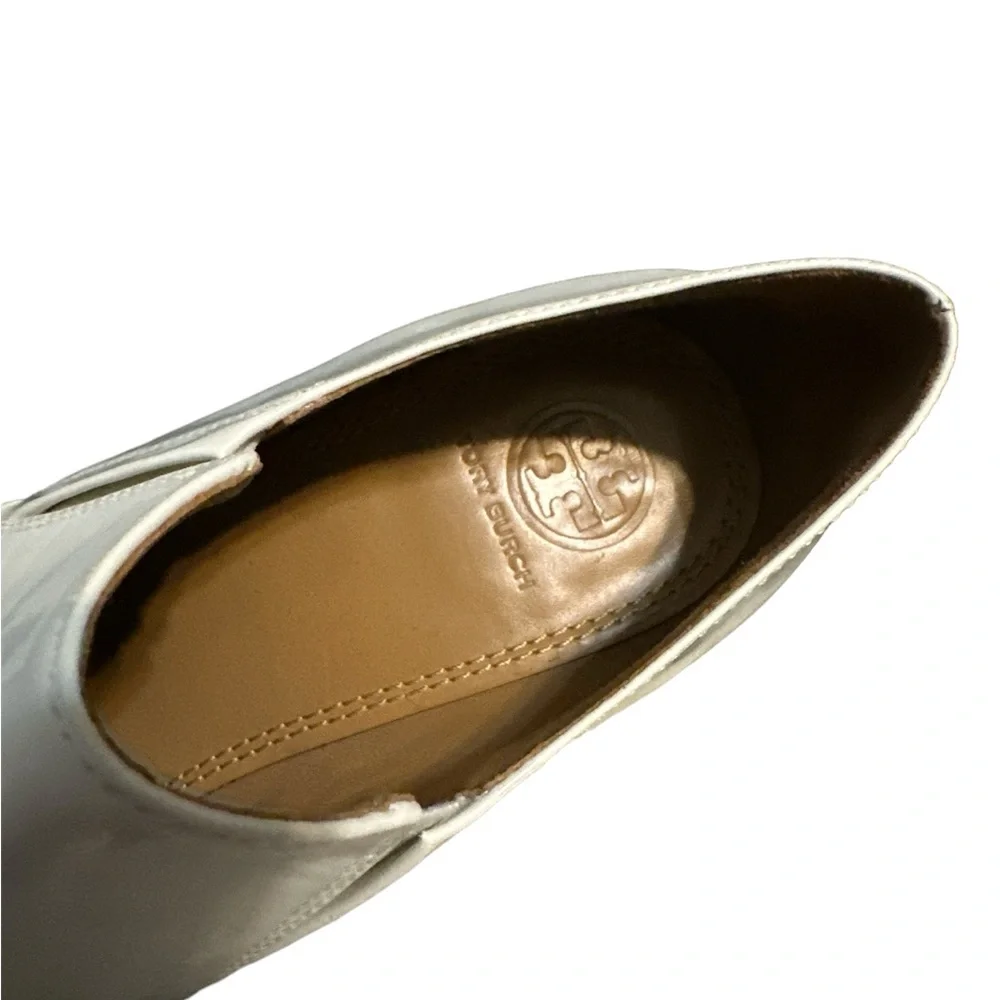 Tory Burch super cute ivory heel booties - Picture 6 of 7